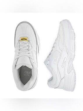 Fila® Memory Workshift Mens Slip-Resistant Work Shoes Size 11.5